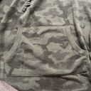 Jane and Delancey  military print pullover hoodie sweatshirt.  Size S. Photo 3