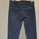 White House | Black Market NWOT  Dark Distressed Jeans Crop Leg Size 6 Photo 4