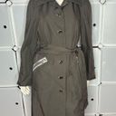 Tory Burch  Gray Lightweight Trench Coat Photo 11