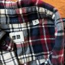 Uniqlo Like new  ladies plaid shirt size M Photo 2