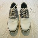 FootJoy Women’s  Traditions 97904 Lightweight White w Plaid Golf Shoes Size 9 Photo 1