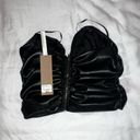 DO+BE Leather Corset Strapless Crop Top Photo 3