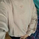 Adidas Nude Oversized Sweatshirt Crewneck Photo 6