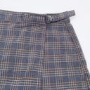 American Eagle  Super Stretch Hi-Rise Skort Wrap Front Mini Skirt Plaid Size 2 Photo 4