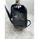 Black Leather Concealed Carry Crossbody Bag with Gold Hardware Gun Holster Purse Photo 3