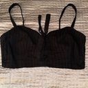 BCBGMAXAZRIA  Black Crop Top Size 10 Photo 0