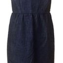 Gap  Strapless Stretch Cotton Denim mini Dress Size 0 Photo 0