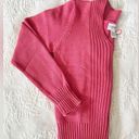 Chadwick's NWT Chadwick’s Chunky Cable Knit Sweater Blush Pink V-Neck Size XL Photo 4