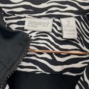 Chico's ZENERGY CHICO’S BLACK WITH ZEBRA PRINT JACKET Photo 1