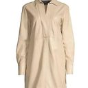 Equipment NWT  Riannon in Safari Lamb Leather Mini Shift Dress S $750 Photo 7