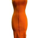 Naked Wardrobe  All Snatched Up Sleeveless Body-Con Dress orange Photo 3