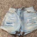 Cello  distressed Jean shorts Photo 0