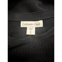 Coldwater Creek  black cable stripe sweater women's small 8 NWT Photo 2