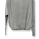 ALLSAINTS Womens Pullover Sweater Gray Heathered Studded Boat Neck Cotton S New Photo 2