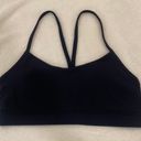 Lululemon Flow Y Black Sports Bra Photo 0