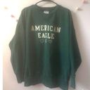 American Eagle  AE Oversized Fleece Crew Neck Sweatshirt Photo 1