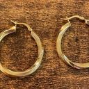 Twisted Vintage 18KGP/BZ Dolce Vita DV  Gold Hoops Photo 2