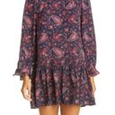 Rebecca Taylor La Vie  Madeleine Drop Waist Paisley Dress Size Small Photo 0