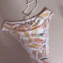 Abercrombie & Fitch NWOT  high leg high waist strappy printed bikini bottoms  Photo 2