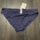 ANDIE  SWIM Bikini Bottom Size Large L Navy Blue NWT Beach Pool Swimsuit Resort Photo 1