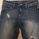 Apt. 9  Studded fold Down pocket bootcut jeans Photo 2