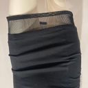 Lucy Paris  Women's Sleeveless Little Black Dress Bodycon Size Small Eu 38 Mesh Photo 3