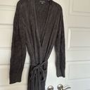 Barefoot Dreams ‎ CozyChic Lite Long Robe Carbon Photo 7