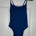 Everlane  NWT One String One Piece Adjustable Tie Bathing Suit Size Small Blue Photo 6