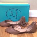 Jack Rogers Leather d’Orsay Ankle Tie Flats Photo 6