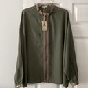 easel  shirt / jacket olive green color very beautiful size L Photo 3