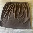 Mocha Slinky Top And Skirt Size 6 Photo 4