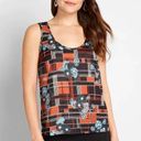 Modcloth  At First Sight Sleeveless Blouse size xs Photo 0