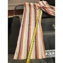 Just living  Multicolor Striped Linen & Cotton Mid Rise Wide Legs Pant Size L Photo 10