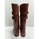 Bed Stu Roan By  Leather Riding Boots Size 6.5 With Metal Buckles in Brown Photo 4