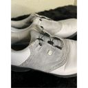 FootJoy  Golf Shoes Womens 7.5 Medium Dryjoys BOA white Gray 99018 Photo 5