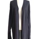 The Loft  Outlet Cardigan Sweater Gray Purple Long Sleeve Open Front Size XXL NEW Photo 0