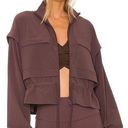 Alo Yoga ALO READY SET JACKET IN RAISIN Photo 0