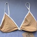 Free People Stone Fox Swim x  Nomi Top in Tannin NWT Large Photo 4