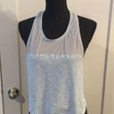 Sweaty Betty  Light Blue Racer Back Tank Size medium M Cropped Photo 3