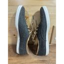 Keds  Champion Women's Size 8.5 Gray Wool Tan Piping Floral Lace Up Casual Tennis Photo 7