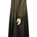 London Fog Vintage  Iridescent Long Trench Coat Green/Gold/Blue size 10 p Photo 3