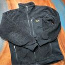 Mountain Hardwear  Black Fleece Full Zip Jacket size large Photo 5