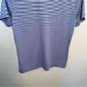 EP Pro  Golf Polo Shirt Blue White Stripes Photo 9