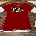 Soffe  Vintage Florida State Seminoles FSU Garnet L/S Shirt - XL - Pennant Design Photo 1