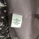 Banana Republic  Pleated Front Floral Boat Neck Tank Top Lined Purple Womens XS Photo 3