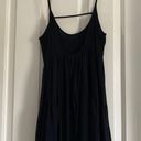 Divided Black Tank Dress Photo 1