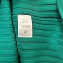 Coldwater Creek  Sweater Womens 2X Green Ribbed Pullover Long Sleeve Sweatshirt Photo 7