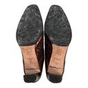 Brighton  TWAIN Woven & Croc Embossed Leather Stubbed Toe Backless Clogs Mules Photo 5