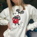 H&M Cream Colored Mickey Mouse Crewneck Photo 0