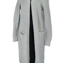 Chelsea 28 Sweater Womens Small Grey Open Knit Long Sleeve Cardigan Duster Photo 0